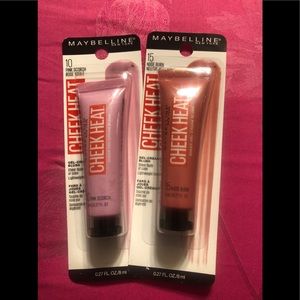 Set 2 Maybelline Cheek Heat Gel Blush Travel New